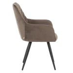 Трапезен стол Carmen Eton P - Кафяв HLR