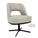 Трапезен стол Carmen Polva - Крем 110