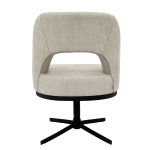 Трапезен стол Carmen Polva - Крем 110