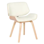 Трапезен стол Carmen 9976 - Бук/Крем