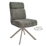 Трапезен стол Carmen Turi - Графит 93