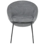 Трапезен стол Carmen Hart - Сив BF 5