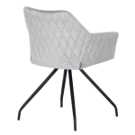 Трапезен стол Carmen Kendal - Светлосив BF 2