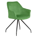 Трапезен стол Carmen Kendal - Светлозелен BF 2