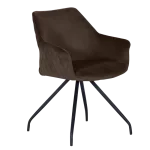 Трапезен стол Carmen Kendal - Кафяв BF 2