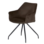 Трапезен стол Carmen Kendal - Кафяв BF 2