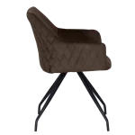 Трапезен стол Carmen Kendal - Кафяв BF 2