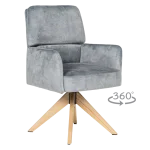 Трапезен стол Carmen Narva  W - Зелен