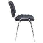 Посетителски стол Carmen 1135-1 LUX - Черен N