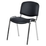 Посетителски стол Carmen 1135-1 LUX - Черен N