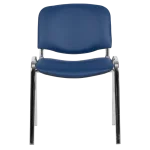 Посетителски стол Carmen 1135-1 LUX - Tъмносин N