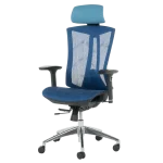 Ергономичен стол Carmen 7577 - Син