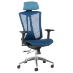 Ергономичен стол Carmen 7577 - Син