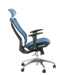 Ергономичен стол Carmen 7577 - Син