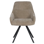 Трапезен стол Carmen Marsala - Кафяв