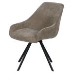 Трапезен стол Carmen Marsala - Кафяв