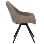 Трапезен стол Carmen Marsala - Кафяв