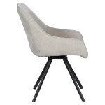 Трапезен стол Carmen Marsala - Бежов