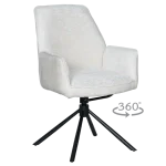 Трапезен стол Carmen Prato - Бежов