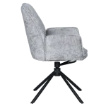 Трапезен стол Carmen Prato - Сив