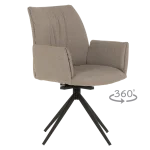 Трапезен стол Carmen Como - Бежов