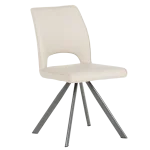 Трапезен стол Carmen Craven 2 силиконова кожа - Капучино 04