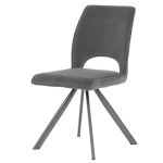 Трапезен стол Carmen Craven 2  - Сив MJ 3