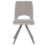 Трапезен стол Carmen Craven 2  - Светлосив MJ 3