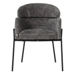 Трапезен стол Carmen Crotone - Графит