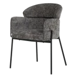 Трапезен стол Carmen Crotone - Графит