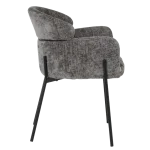 Трапезен стол Carmen Crotone - Графит