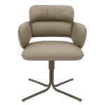 Трапезен стол Carmen Rakvere - 5 - Бежов 05