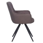 Трапезен стол Carmen Pеndle - Средно кафяв XV