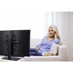 Метална стойка с поставка за TV HAMA 108789, Регулируема, 55", 30 кг, 400 x 400, Черен