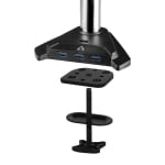 Arctic Desk Mount Dual Monitor Stand 4xUSB3.0 - Z2 3D - Gen3 | AEMNT00057A