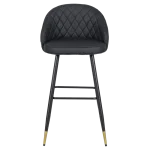 Бар стол Carmen 3089 - Черен