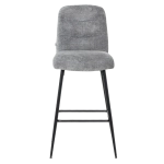 Бар стол Carmen Alford - Светлосив XV