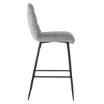 Бар стол Carmen Alford - Светлосив XV