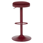 Бар стол Carmen Baroco - Червен