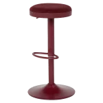 Бар стол Carmen Baroco - Червен