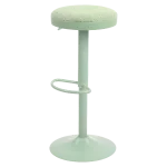 Бар стол Carmen Baroco - Светлозелен