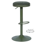 Бар стол Carmen Baroco - Зелен