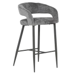 Бар стол Carmen Brea 2 - Сив