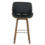 Бар стол Carmen 4027 - Орех/Черен