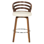 Бар стол Carmen 4041 - Орех/Крем