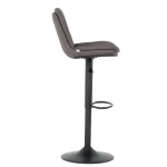 Бар стол Carmen Cascade - Тъмнокафяв