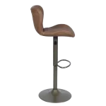 Бар стол Carmen Dalvey - Червен/Кафяв