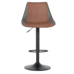 Бар стол Carmen Grove - Червен/Кафяв