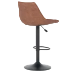 Бар стол Carmen Grove - Червен/Кафяв