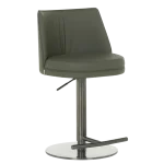 Бар стол Carmen Kariba - Черно/Зелен BG